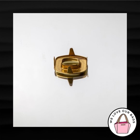 NEW COACH TURNLOCK BRASS PLATE REPLACEMENT HARDWAR - Picture 2 of 2